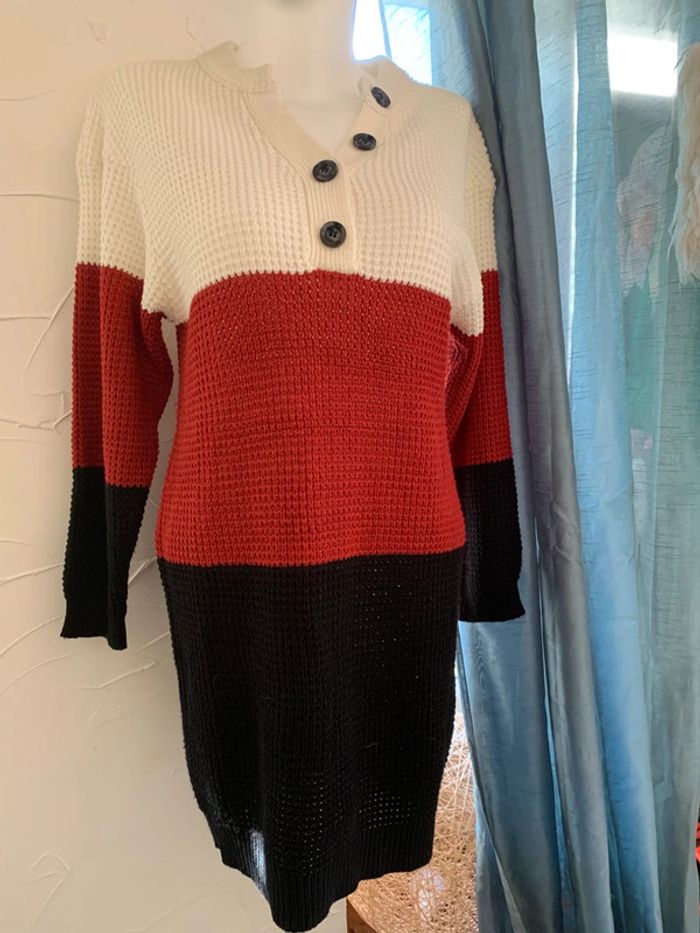 Robe pull SHEIN taille 36 manches longues - photo numéro 2