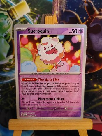 Sucroquin reverse 89/167 Mascarade Crépusculaire