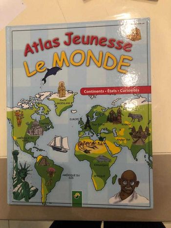livre atlas jeunesse