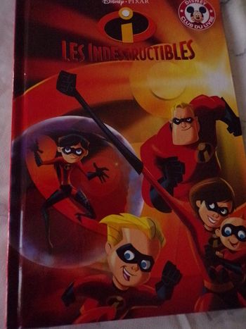 Livre  Les Indestructibles club du livre Disney