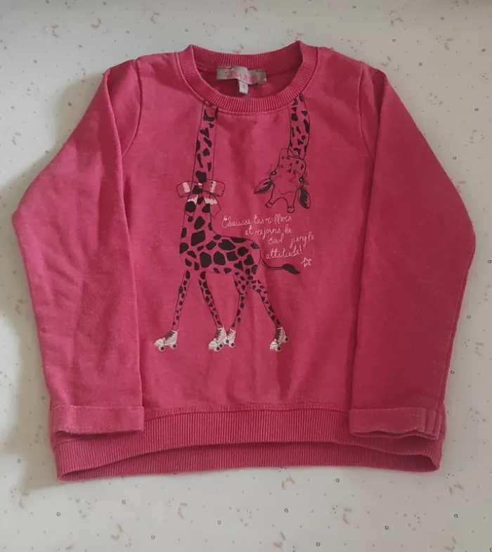Sweat fille 3 ans