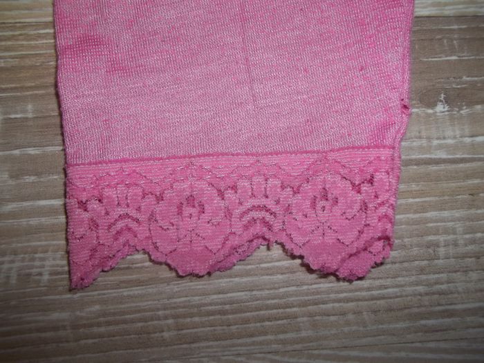 Legging rose dentelle Kiss Melody 5 ans (robe1) - photo numéro 3