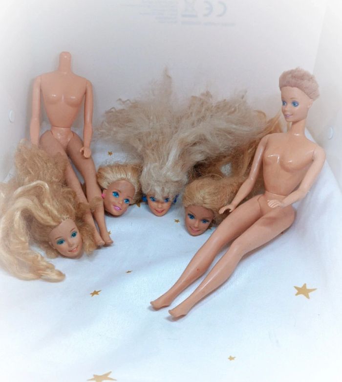 Barbie mattel vintage twist curly curl 1976 malaysia poupée mannequin doll benetton dream superstar