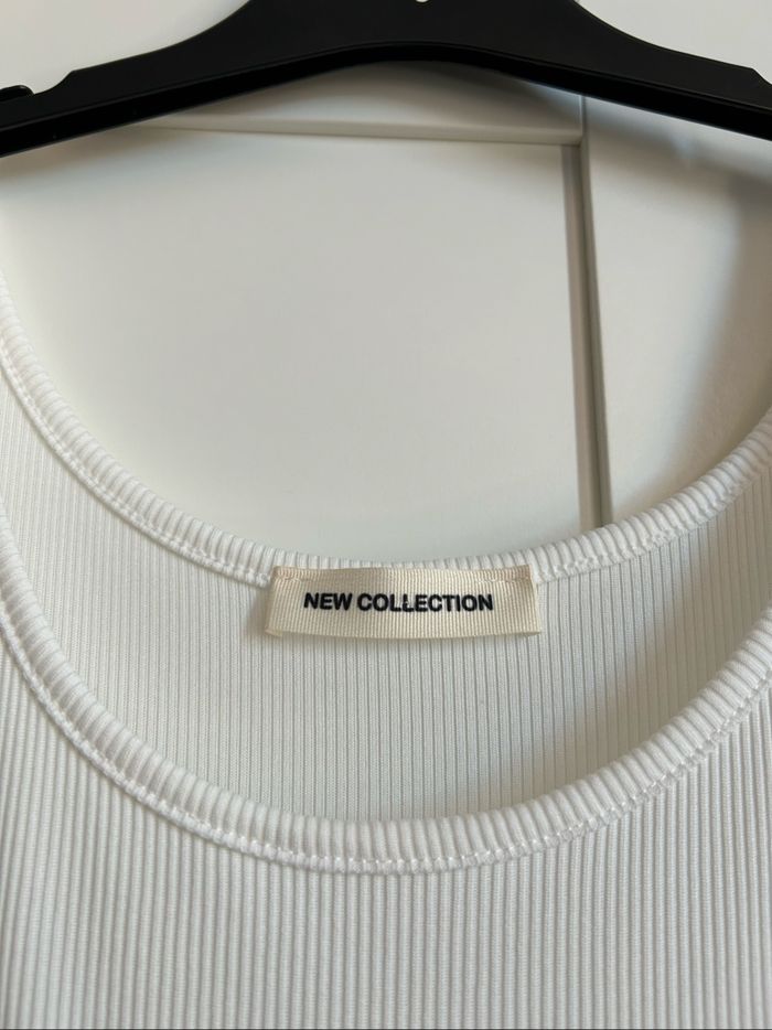 Robe longue blanche à volants Neuve New Collection Taille Unique - photo numéro 4