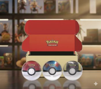 Lot de Boîtes Poké Ball – Poké Ball, Super Ball et Hyper Ball