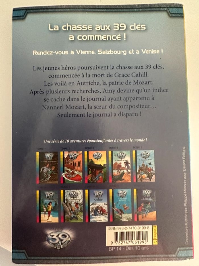 Livre poche Les 39 clés - photo numéro 2