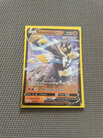 Carte Pokémon Shifours Mille Poings V 087/163 EB05 Styles de Combat FR