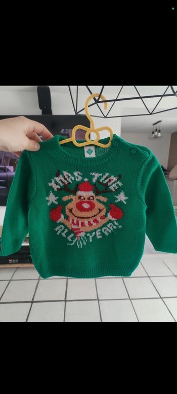Pull de Noël 9 mois