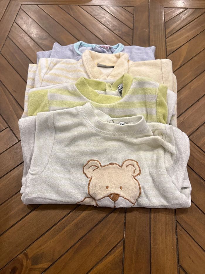 Lot 4 pyjamas 3 mois