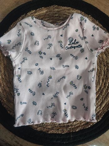 Tee shirt lulu castagnette 3 mois