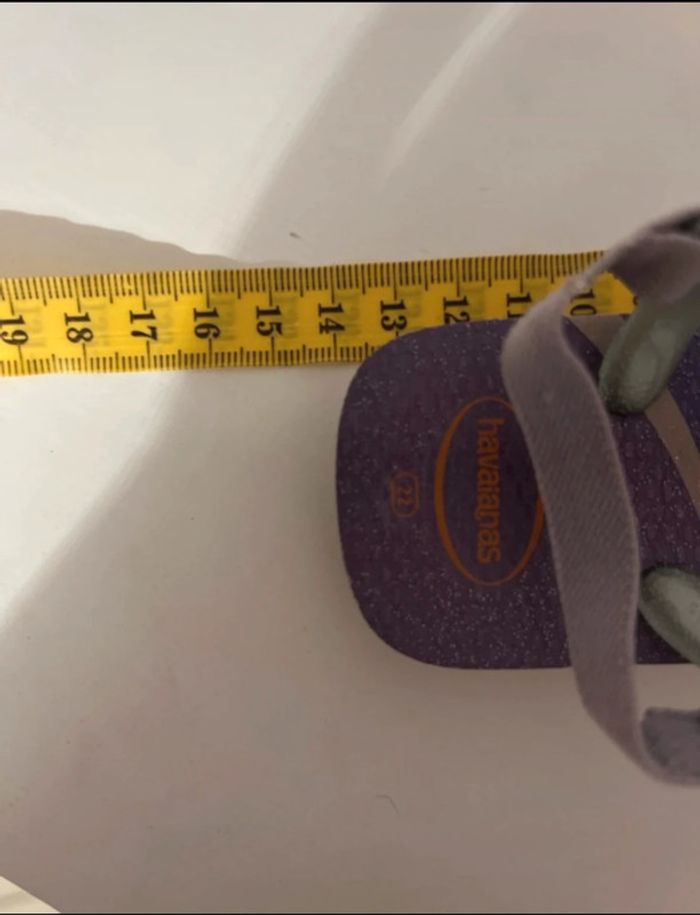 Sandales tongs pailletées Lila avec élastique Havaianas - photo numéro 5