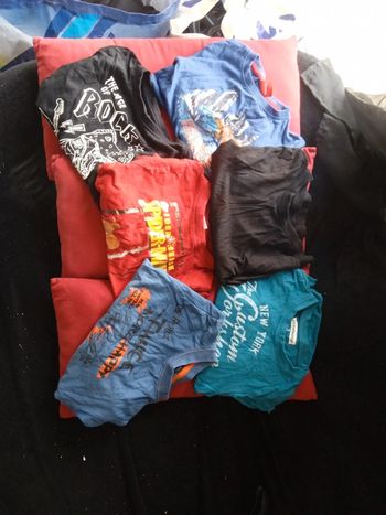 Lot de 6 tee-shirts manches longues