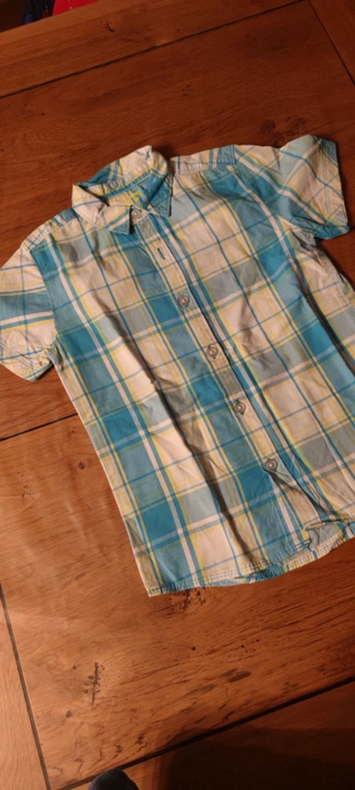 Chemise manches courtes 6 ans