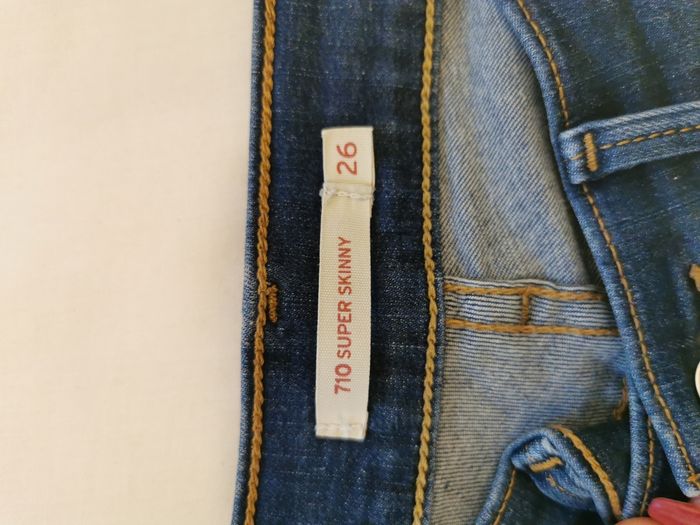 Jeans 710 Super Skinny W26/L30 - Levi's - photo numéro 9