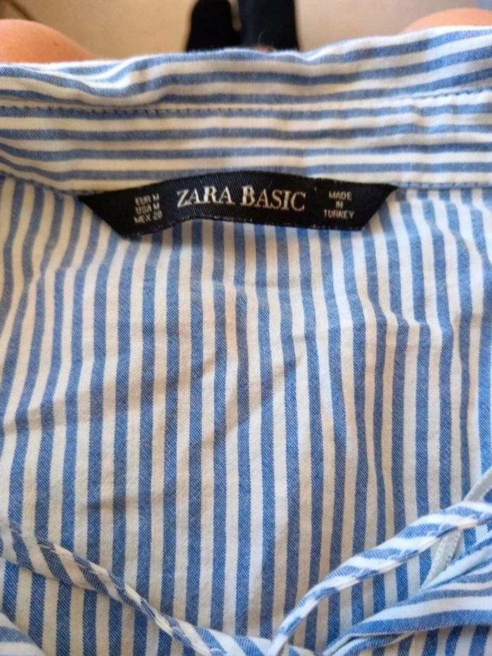 C49 chemise rayé Zara M - photo numéro 3