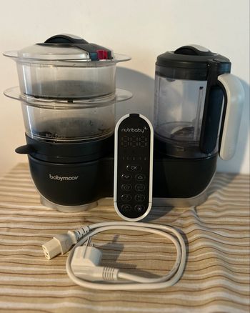 Robot cuiseur vapeur mixeur BabyMoov 