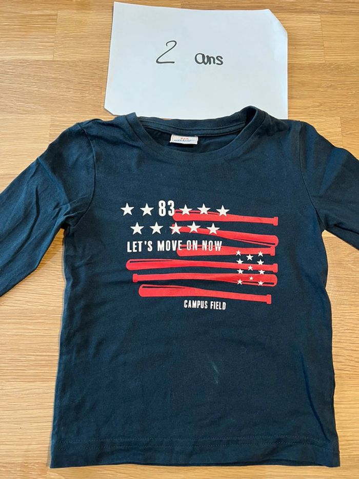 T shirt manches longues 2 ans tao