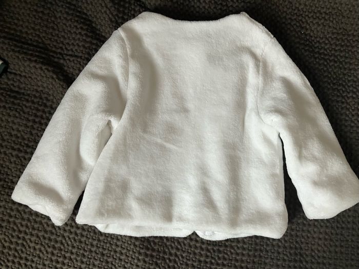 Gilet blanc polaire - photo numéro 4