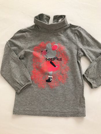 Sous-Pull Gris avec Impression Souris