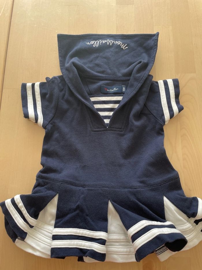 Jolie robe Moussaillon 18 mois fille