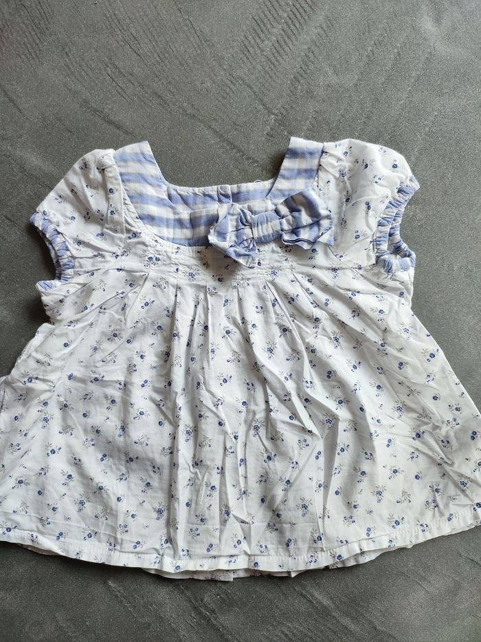 Blouse manches courtes 12 mois sergent major - photo numéro 2