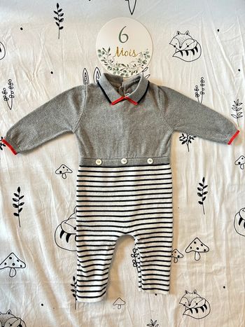 Combinaison cachemire 6 mois