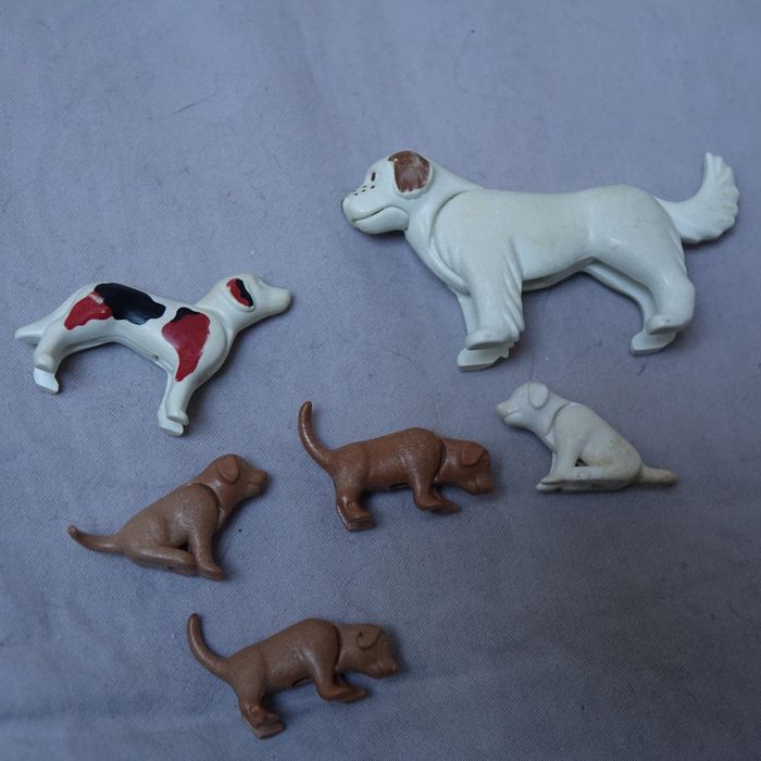 Playmobil - lot chiens