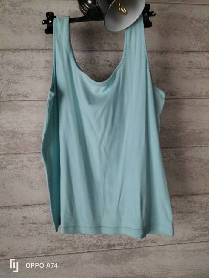 Débardeur turquoise