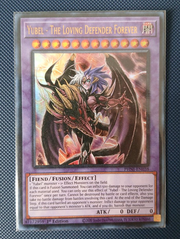 Yu-Gi-Oh ! Lot cartes Yubel - Ultra Rare 1ère édition - photo numéro 3