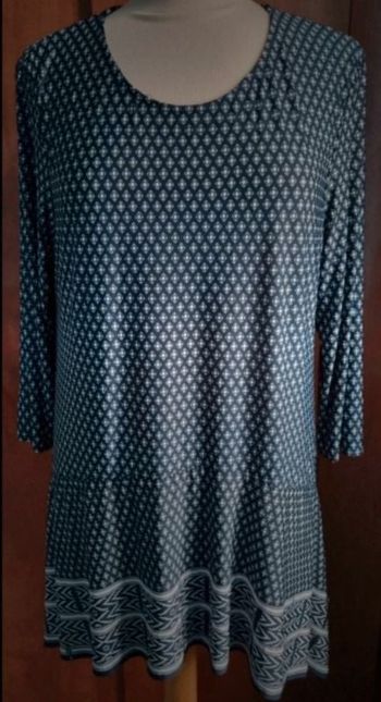 Blouse à motifs manches longues taille 5