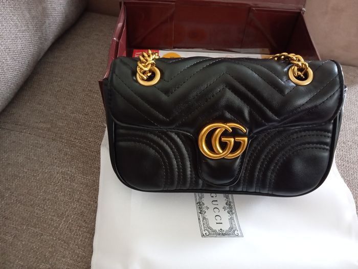 SAC GUCCI NEUF NOIR AVEC BOÎTE - photo numéro 5