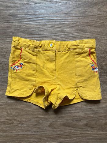 Short sergent major fille 2 ans 92 cm