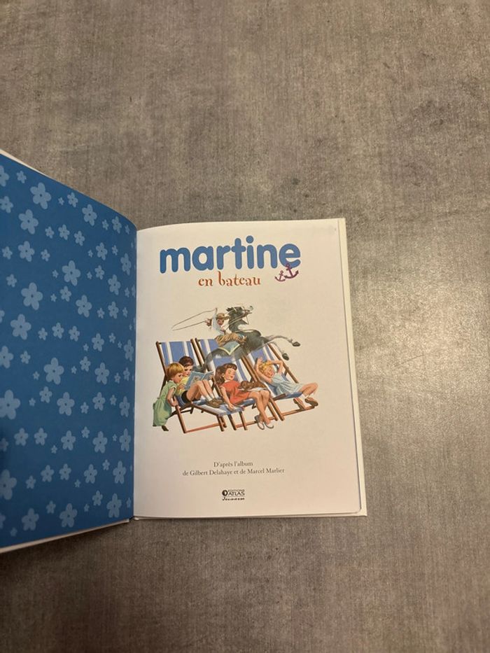 Livre Martine en bateau - photo numéro 3