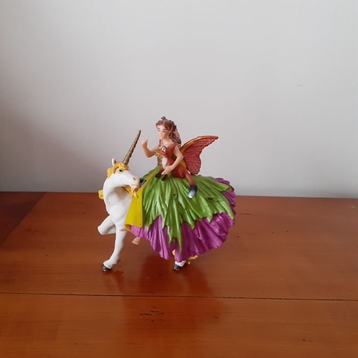 Papo: Figurine Elfe avec Petit Renard +Licorne - photo numéro 10