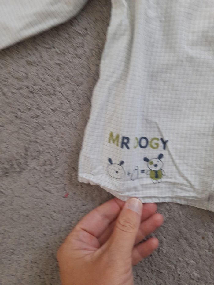 Chemise à carreaux 12 mois - photo numéro 3