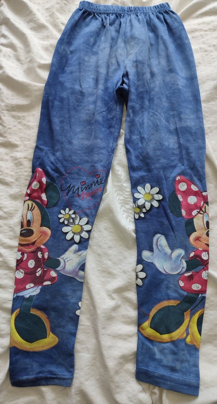 Legging fille 8 ans - Minnie / Disney - photo numéro 4