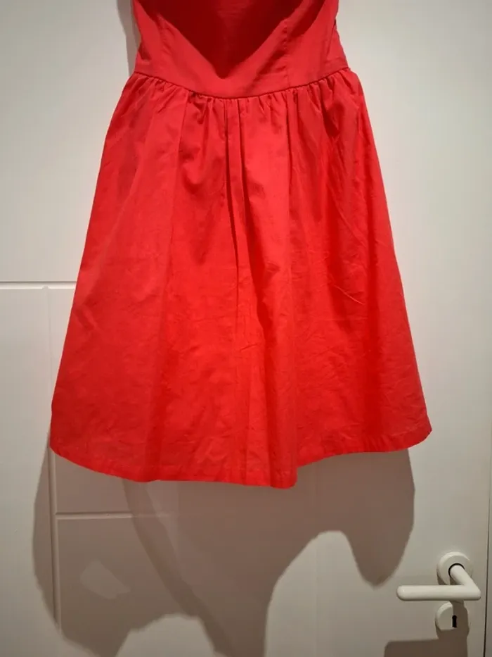 Robe bustier rose corail 38 Très bon état - photo numéro 3