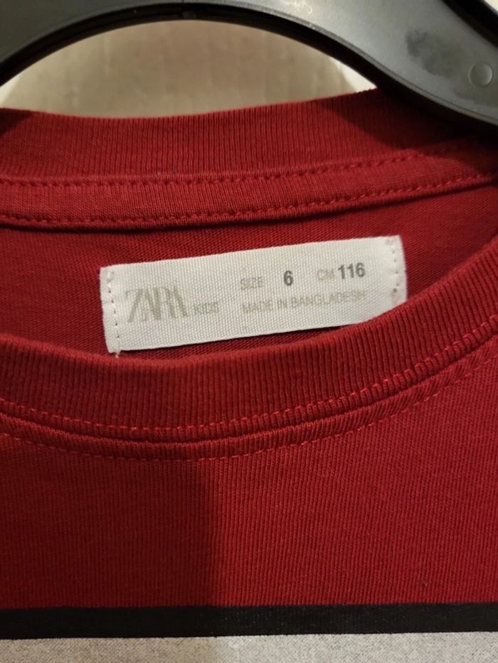 Tee-shirt manches longues Zara - photo numéro 3