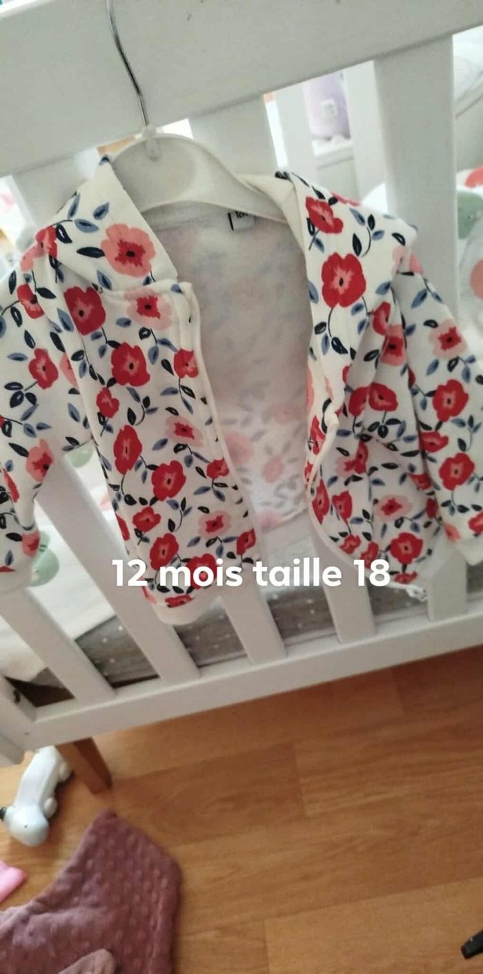 Veste manteau 18 mois 12 mois
