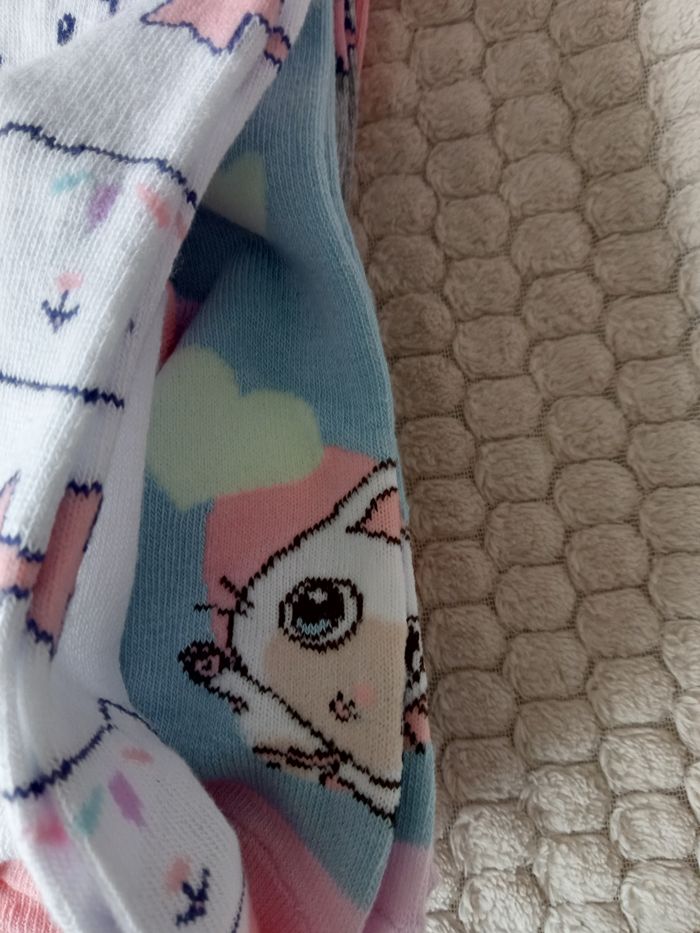 4 paires de chaussettes gabby chat 31/34 - photo numéro 5