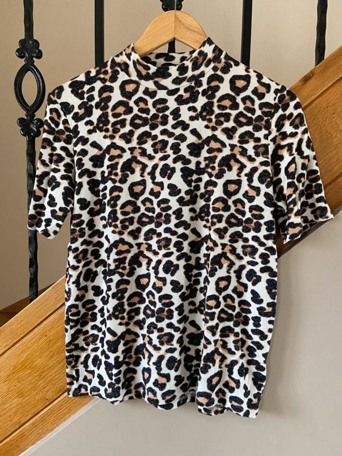 Pull imprimé léopard - photo numéro 2