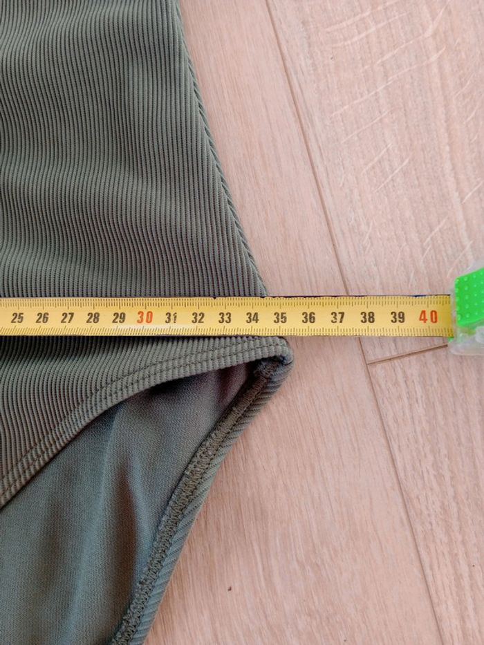 Maillot de bain une pièce kaki femme c84 - photo numéro 10