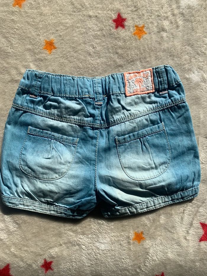 Lot Tee-shirt Terre de Marin et Short Grain de Blé Corail et Bleu 3 Ans - photo numéro 10
