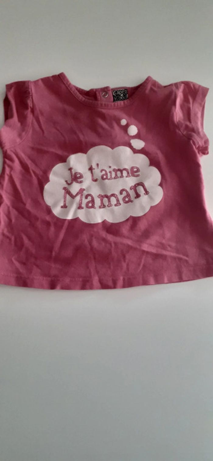 T shirt 18 mois