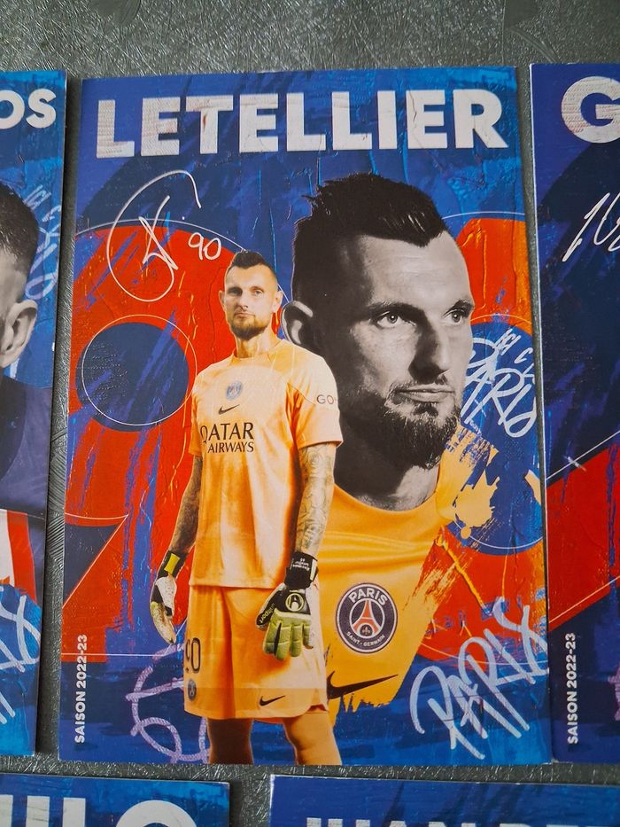 5 cartes joueurs PSG - photo numéro 5