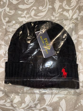 Bonnet ralph lauren neuf 