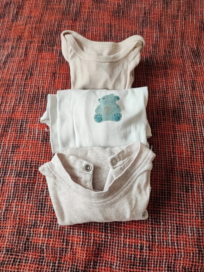Lot 3 Body manches longues 23 mois - photo numéro 3