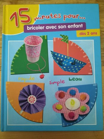 Livre " bricoler avec son enfant "