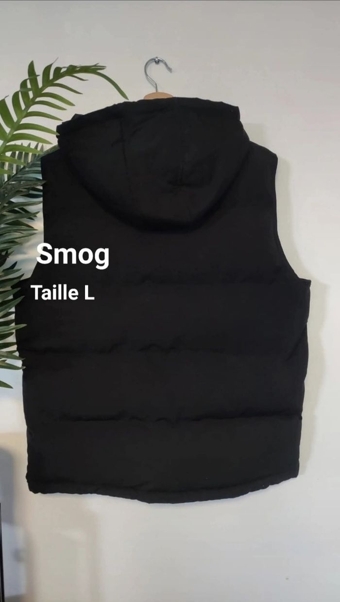 Grosse doudoune à capuche matelassée Smog