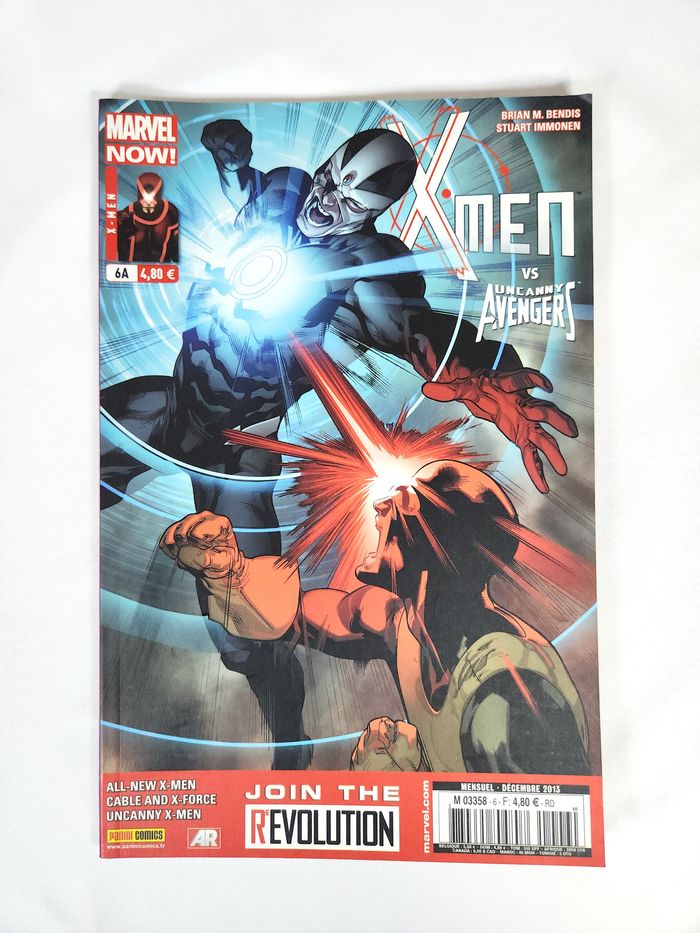 X-Men Vs Uncanny Avengers 6A - Panini Comics - Décembre 2013